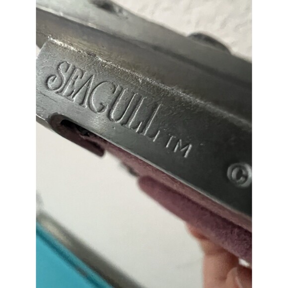 SEAGULL Pewter Canada Floral Picture Frame 1988 Vintage 3x4 Ornate Flowers - Picture 11 of 15